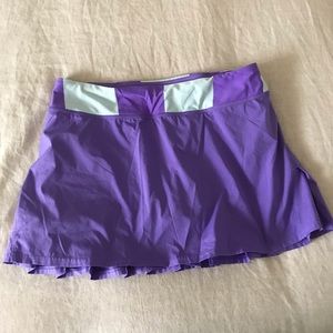 Lululemon Run Pace Setter Skirt sz 10